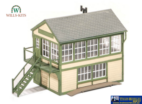 Wil-Ss48 Wills Kits Ss48 Timber-Signal Box Footprint: 90Mm X 96Mm Oo-Scale Structures