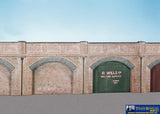 Wil-Ss52 Wills Kits Ss52 Retaining-Arches Brick-Type (4) Length: 494Mm Oo-Scale Scenery