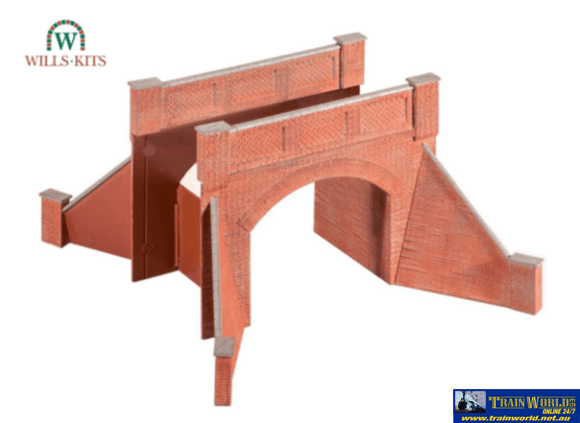 Wil-Ss53 Wills Kits Ss53 Brick Arch-Bridge Footprint: 180Mm X 190Mm Oo-Scale Structures