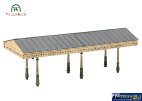 Wil-Ss54 Wills Kits Ss54 Station-Canopy Footprint: 180Mm X 60Mm Oo-Scale Structures
