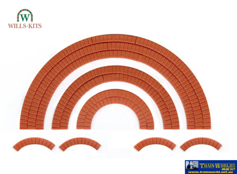 WIL SS55 Wills Kits Brick Arch Overlays OO Scale Structures