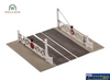 Wil-Ss56 Wills Kits Ss56 Level-Crossing With Pedestrian Wicket-Gates Footprint: 95Mm X 17Mm Oo-Scale