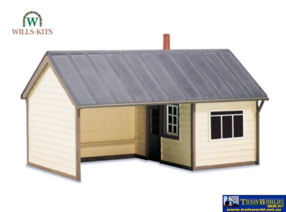 Wil-Ss60 Wills Kits Ss60 Station Platform-Shelter (Timber) Footprint: 92Mm X 60Mm Each Oo-Scale