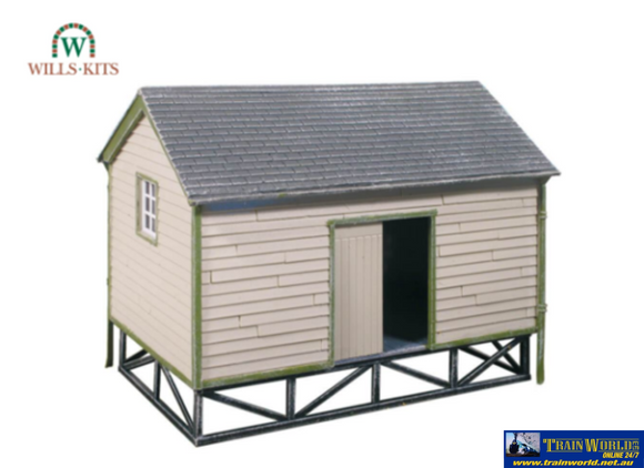 Wil-Ss63 Wills Kits Ss63 Goods-Yard Store Footprint: 92Mm X 60Mm Oo-Scale Structures