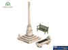 Wil-Ss72 Wills Kits Ss72 Village-Scene Detailing-Set Oo-Scale Structures
