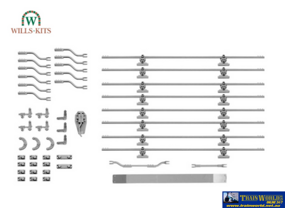 Wil-Ss89 Wills Kits Ss89 Point-Rodding Kit Length: 1120Mm Oo-Scale Track/accessories