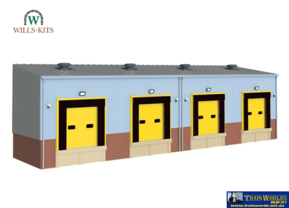 Wil-Ssm312 Wills Kits Ssm312 Hgv Loading-Bay Detail-Pack (4) Oo-Scale Structures