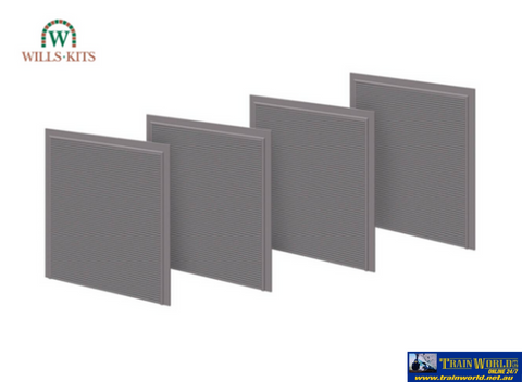 Wil-Ssm313 Wills Kits Ssm313 Roller-Shutter Doors Detail-Pack (4) Oo-Scale Structures