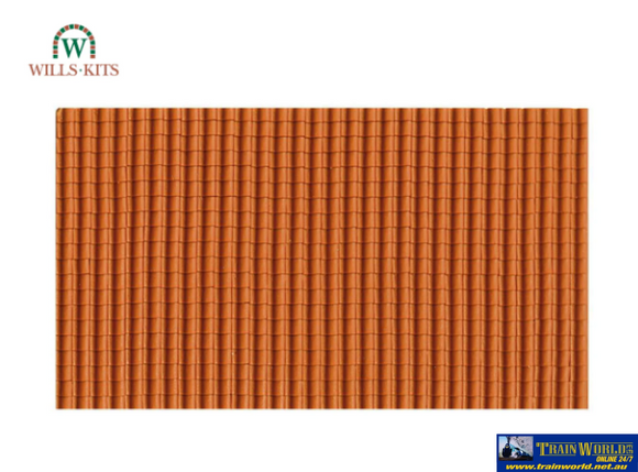 WIL SSMP206 Wills Kits Pantiles OO Scale ScratchBuild