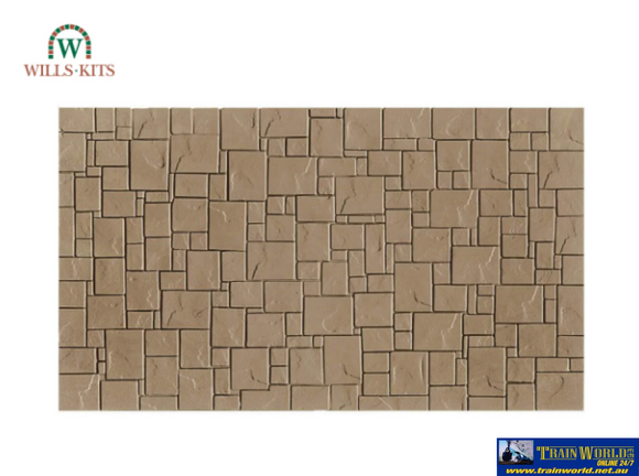 WIL SSMP208 Wills Kits York Stone Paving OO Scale ScratchBuild