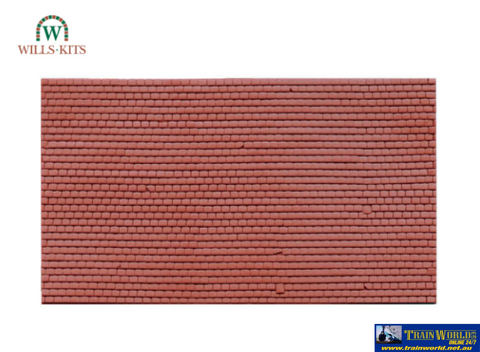 WIL SSMP211 Wills Kits Plain Tiles OO Scale ScratchBuild