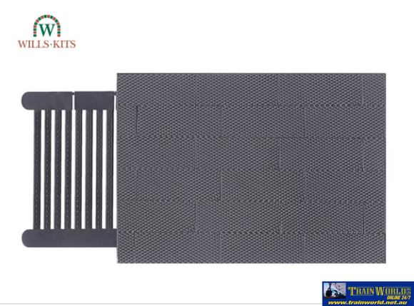 WIL SSMP222 Wills Kits Chequer Plate OO Scale ScratchBuild
