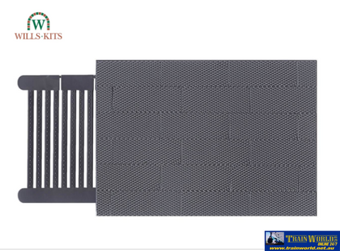 WIL SSMP222 Wills Kits Chequer Plate OO Scale ScratchBuild
