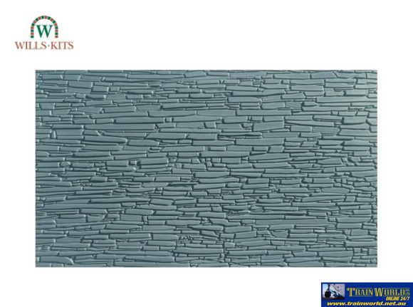 WIL SSMP232 Wills Kits Slate Walling OO Scale ScratchBuild
