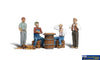 Woo-A1848 Woodland Scenics Checker Players (8-Pack) Ho Scale Figure