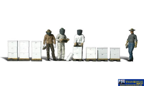 Woo-A1897 Woodland Scenics Beekeepers (12-Pack) Ho Scale Figure