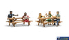 WOO-A1939 Woodland Scenics Outdoor Dining HO Scale - Figure