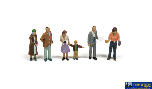 Woo-A1959 Woodland Scenics People Going Places (5-Pack) Ho Scale Figure