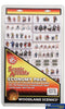 Woo-A2053 Woodland Scenics Economy Figure Set Assorted (100-Pack) Ho Scale