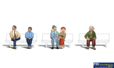 Woo-A2731 Woodland Scenics Passengers (5-Pack) O Scale Figure