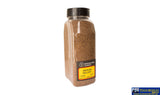 Woo-B1386 Woodland Scenics Shaker Ballast Brown (Coarse) Scenery