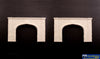 Woo-C1157 Woodland Scenics Tunnel-Portals Double-Track Cut-Stone (2-Pieces) N-Scale Scenery