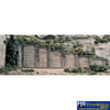 Woo-C1159 Woodland Scenics Retaining-Wall: Cut-Stone 46 X 66.6Mm (44M-Scale Length) N-Scale Scenery