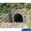 Woo-C1164 Woodland Scenics Culvert Random-Stone (2) N-Scale Scenery