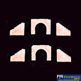 Woo-C1164 Woodland Scenics Culvert Random-Stone (2) N-Scale Scenery