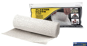 Woo-C1203 Woodland Scenics Plaster Cloth Roll (20.3Cm X 4.57M X92.9 Dm²) Scenery