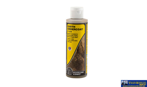 Woo-C1229 Woodland Scenics Earth-Colours Pigment 236Ml Earth-Undercoat Scenery