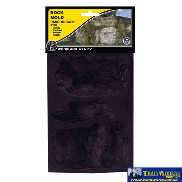 Woo-C1234 Woodland Scenics Rock-Moulds Random-Rock Scenery