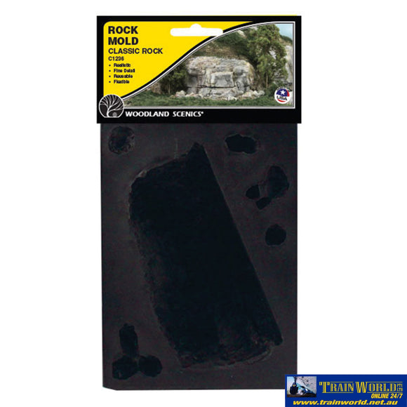 Woo-C1236 Woodland Scenics Rock-Moulds Classic-Rock Scenery