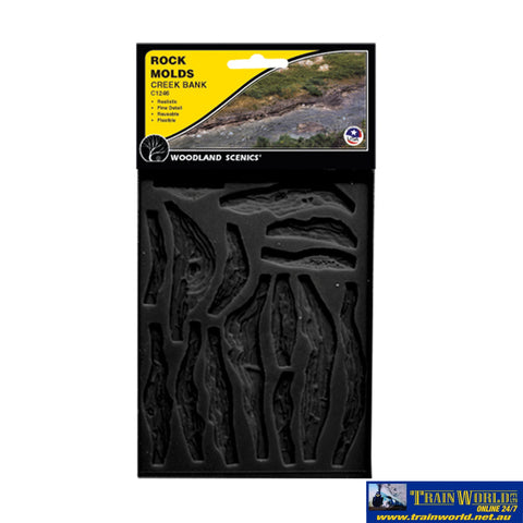 Woo-C1246 Woodland Scenics Rock-Moulds Bed-Rock Scenery