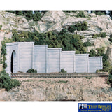 Woo-C1258 Woodland Scenics Retaining-Wall: Concrete 66.6 X 122Mm (17M-Scale Length) Ho-Scale Scenery