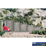 Woo-C1261 Woodland Scenics Retaining-Wall: Random-Stone 85.7 X 130Mm (22.2M-Scale Length) Ho-Scale