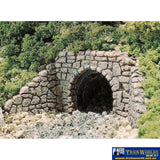 Woo-C1264 Woodland Scenics Culvert Random-Stone (2) Ho-Scale Scenery