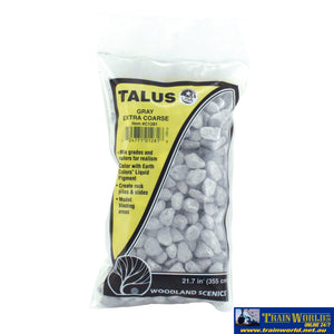 Woo-C1281 Woodland Scenics Bag Talus Extra-Coarse-Grey Scenery