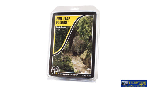 Woo-F1130 Woodland Scenics Bag Fine Leaf-Foliage Dark-Green Scenery