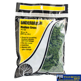 Woo-Fc136 Woodland Scenics Bag Underbrush Medium-Green Scenery