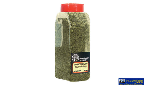 Woo-Fc1634 Woodland Scenics Shaker Underbrush Olive Green Scenery