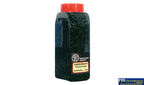 Woo-Fc1636 Woodland Scenics Shaker Underbrush Medium Green Scenery