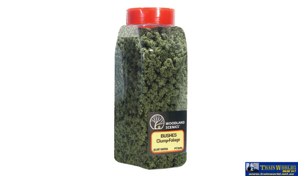 Woo-Fc1644 Woodland Scenics Shaker Bushes Olive Green Scenery