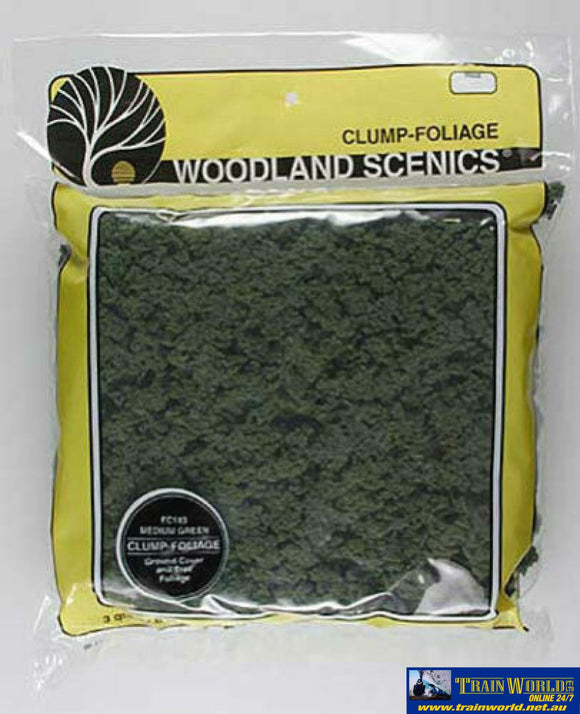 Woo-Fc183 Woodland Scenics Large-Bag Clump-Foliage Medium-Green Scenery
