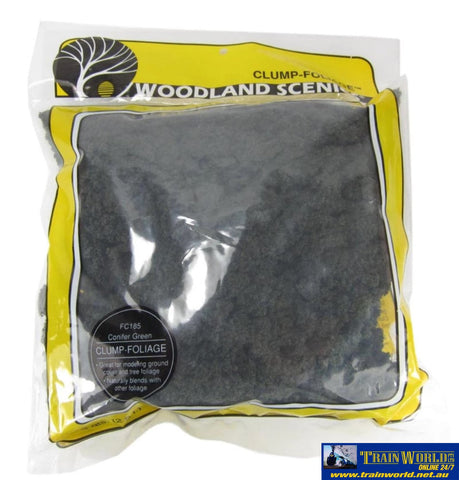 Woo-Fc185 Woodland Scenics Large-Bag Clump-Foliage Conifer-Green Scenery