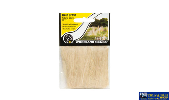 Woo-Fg171 Woodland Scenics Bag Field-Grass Natural-Straw Scenery