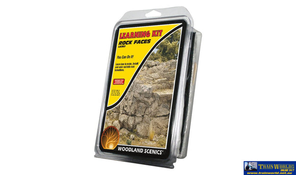Woo-Lk951 Woodland Scenics Learning Kit Rock Faces Scenery