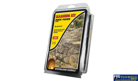 Woo-Lk951 Woodland Scenics Learning Kit Rock Faces Scenery