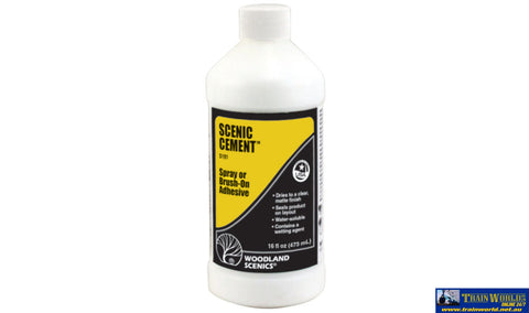 Woo-S191 Woodland Scenics Scenic-Cement 473Ml Scenery