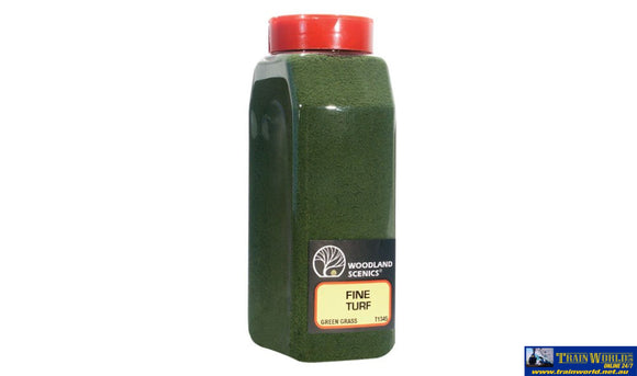 Woo-T1345 Woodland Scenics Shaker Turf Green Grass (Fine) Scenery